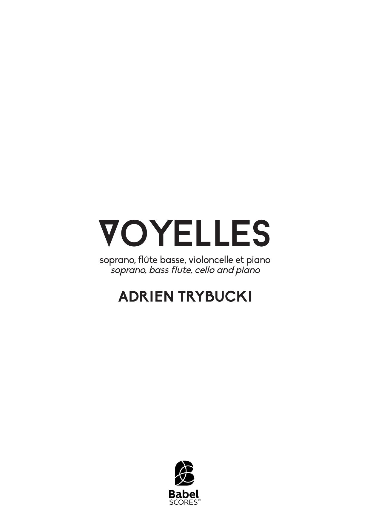 Voyelles