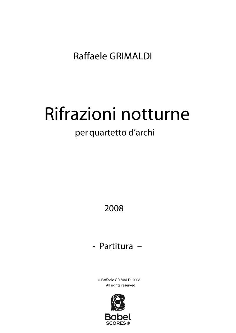 Rifrazioni Notturne
