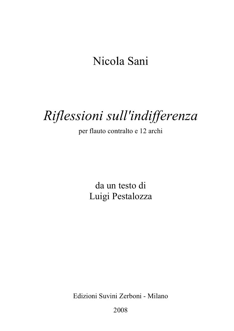 Riflessioni sul l indifferenza