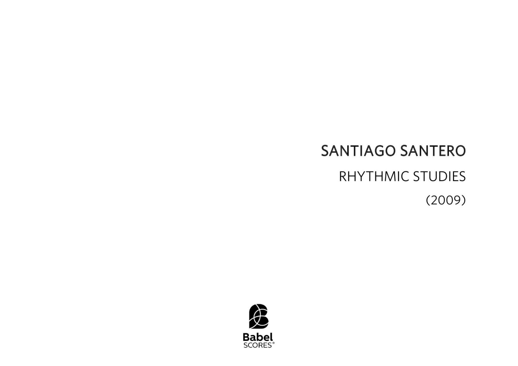 Rhythmic Studies
