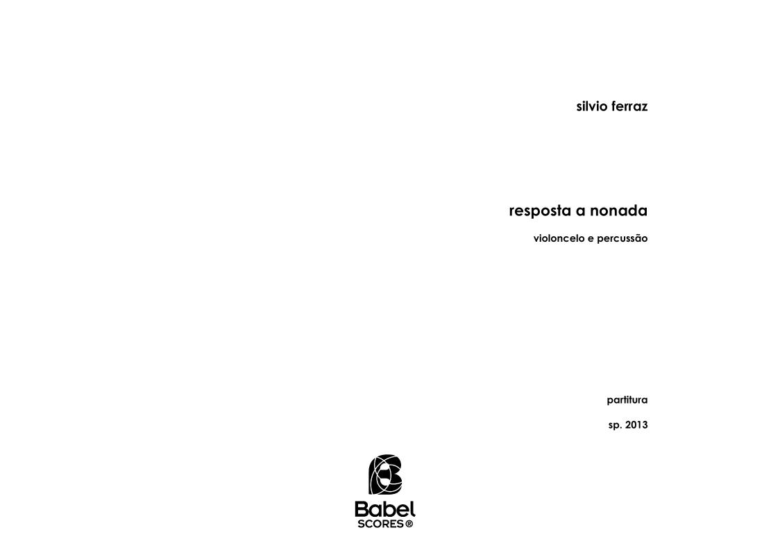 resposta a nonada