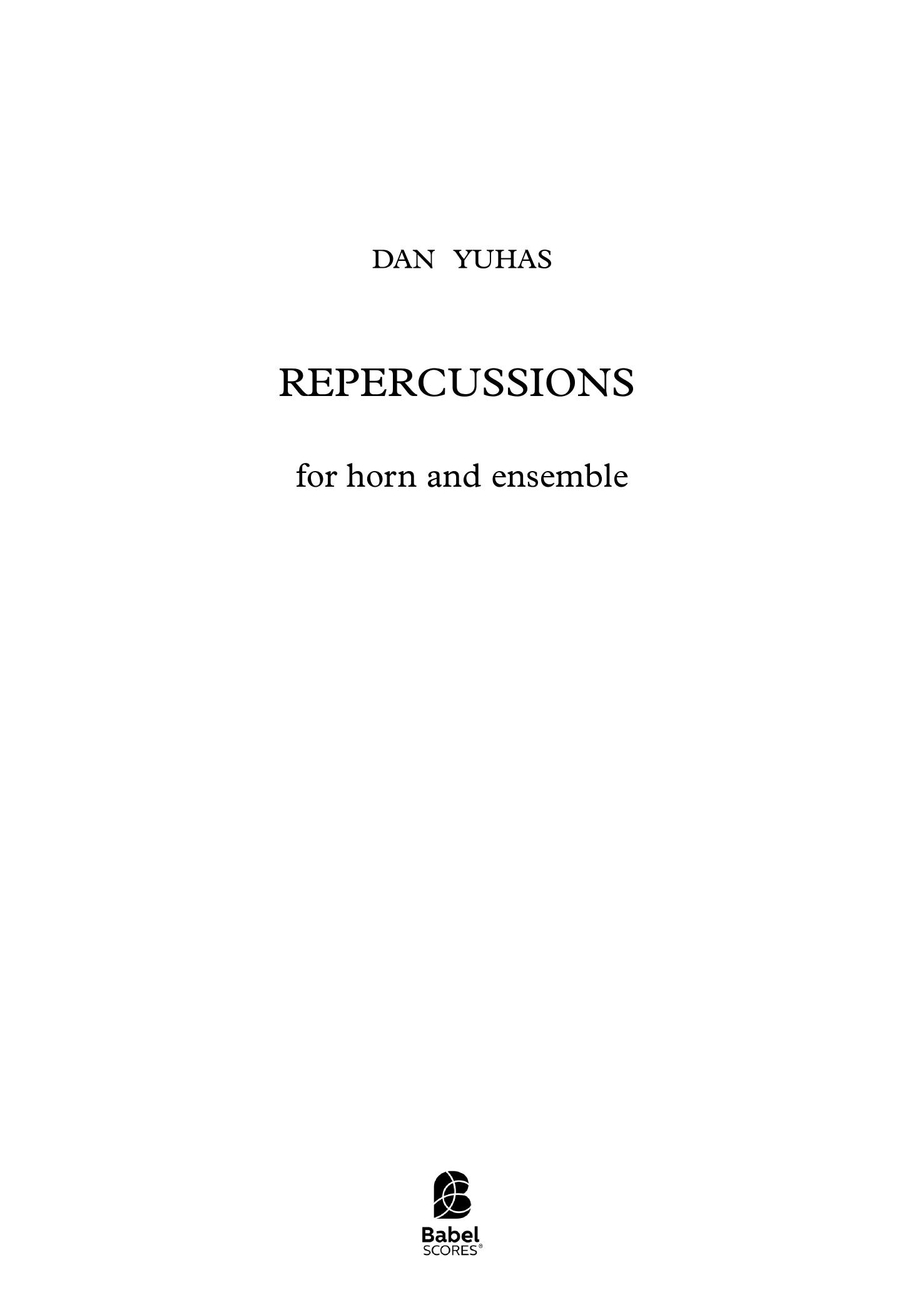 Repercussions