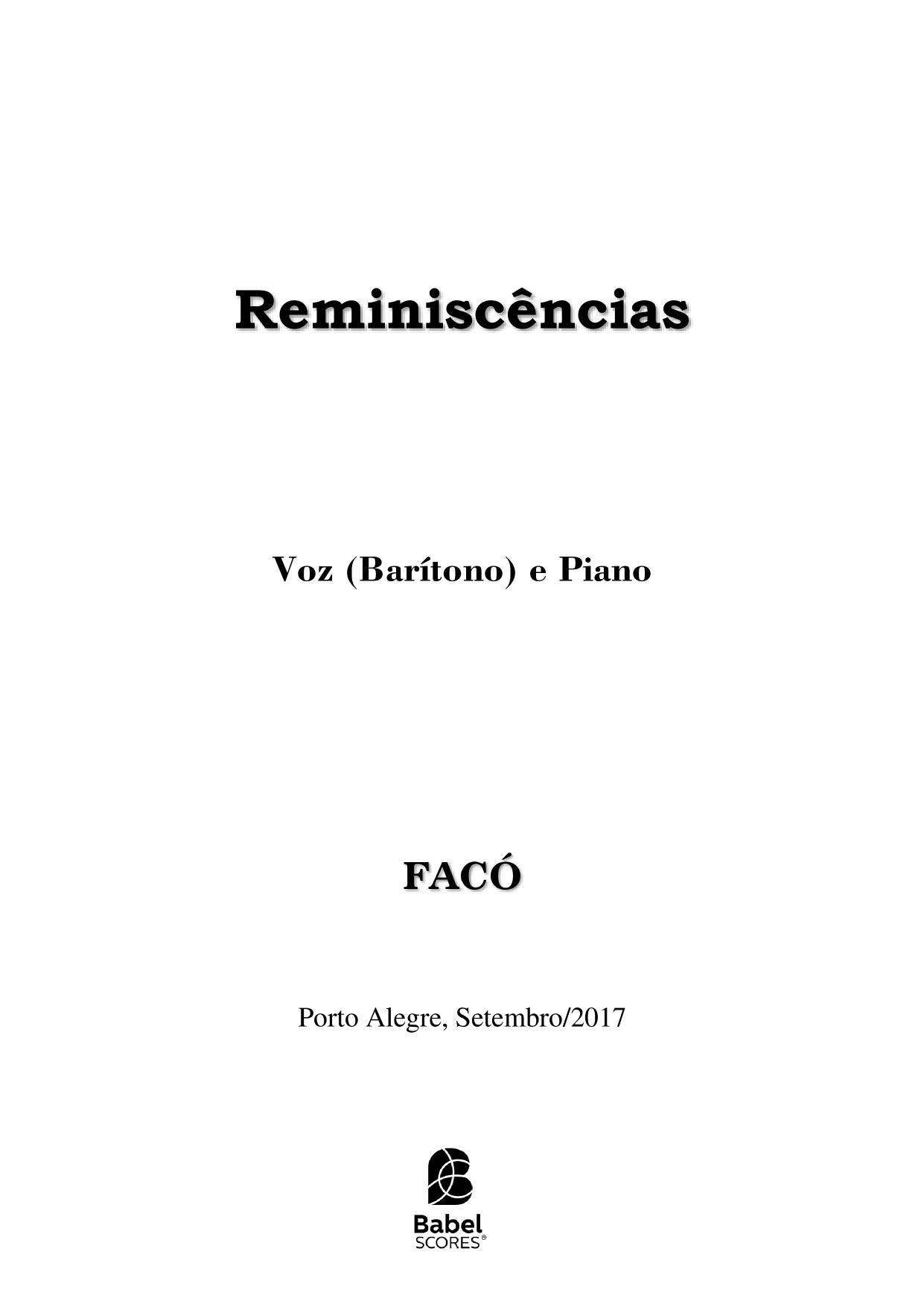 Reminiscências