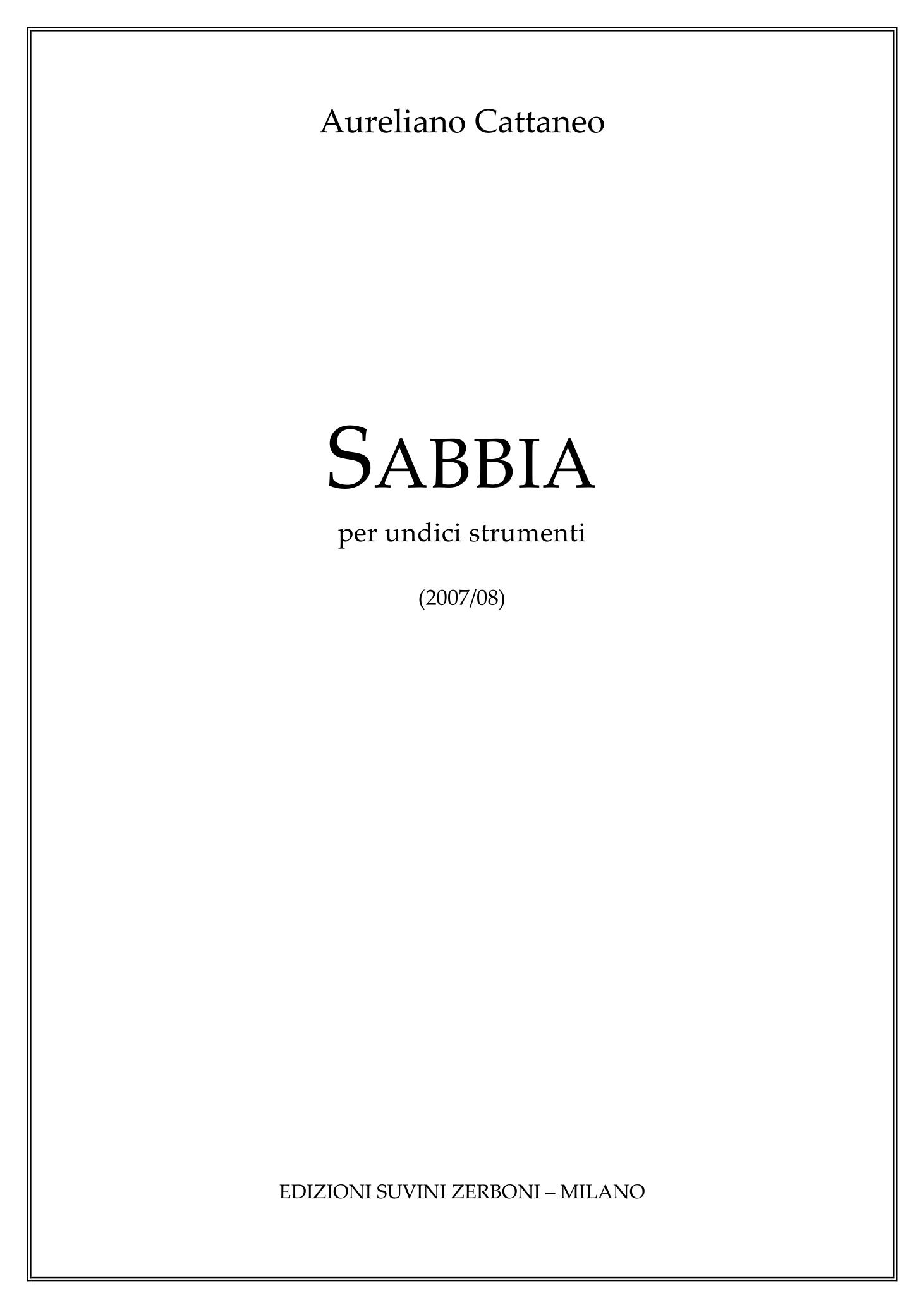 SABBIA