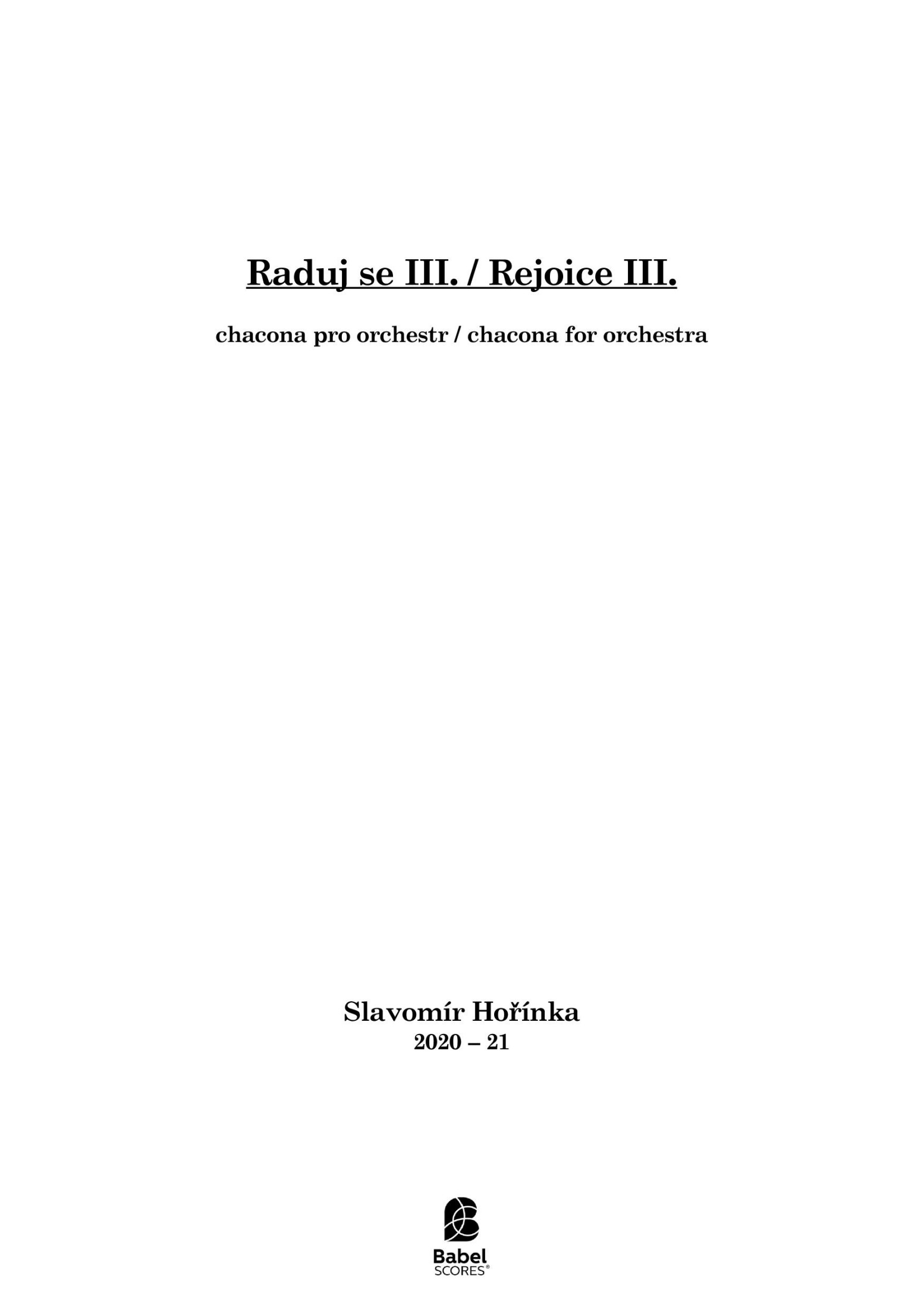 Rejoice III