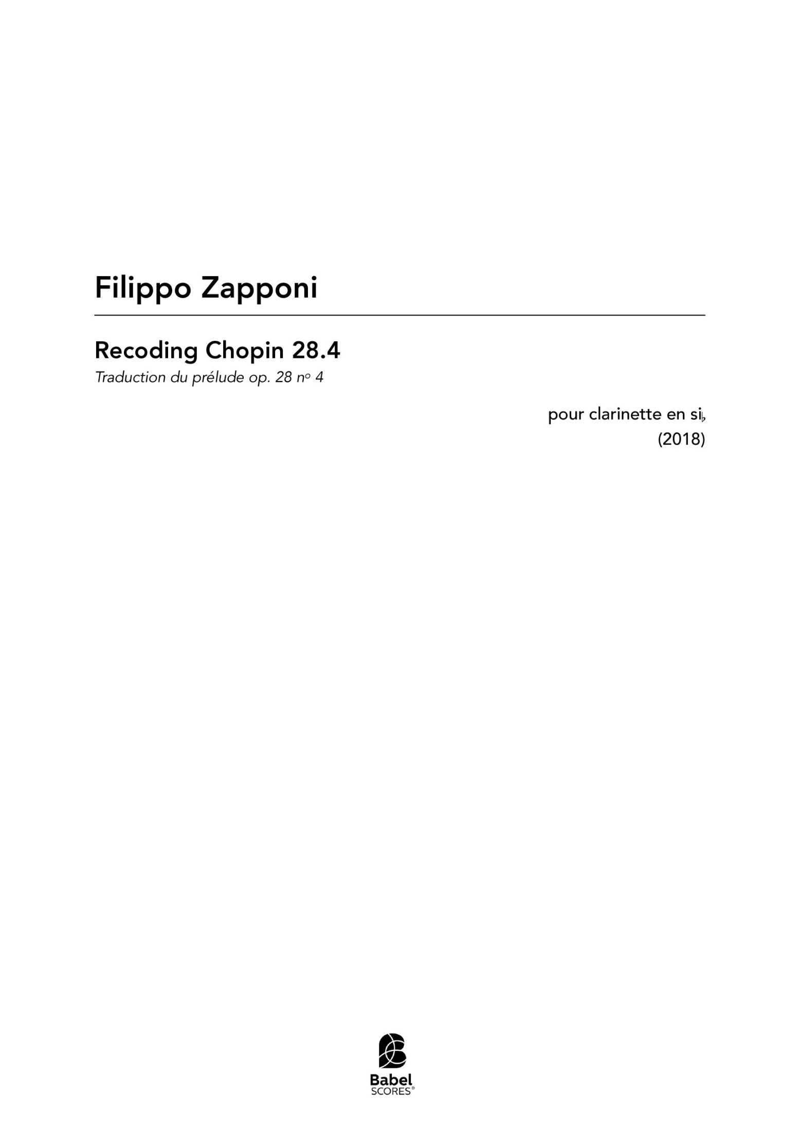 Recoding Chopin 28.4