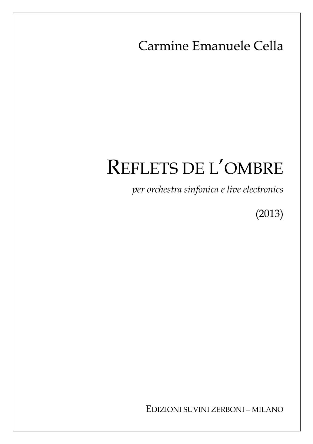 Reflets de l'ombre