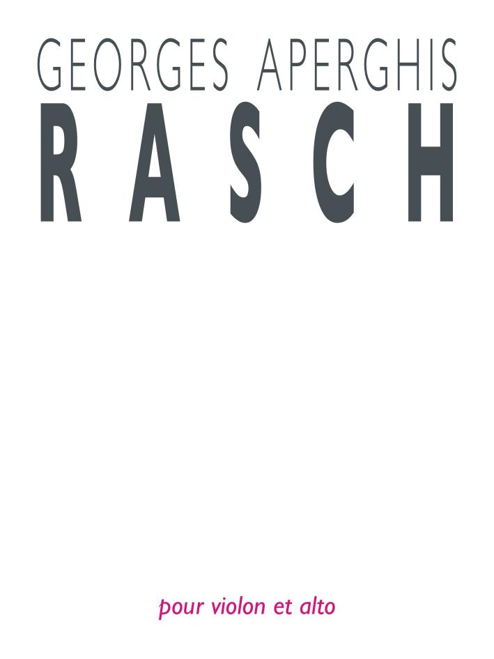 Rasch, violon et alto