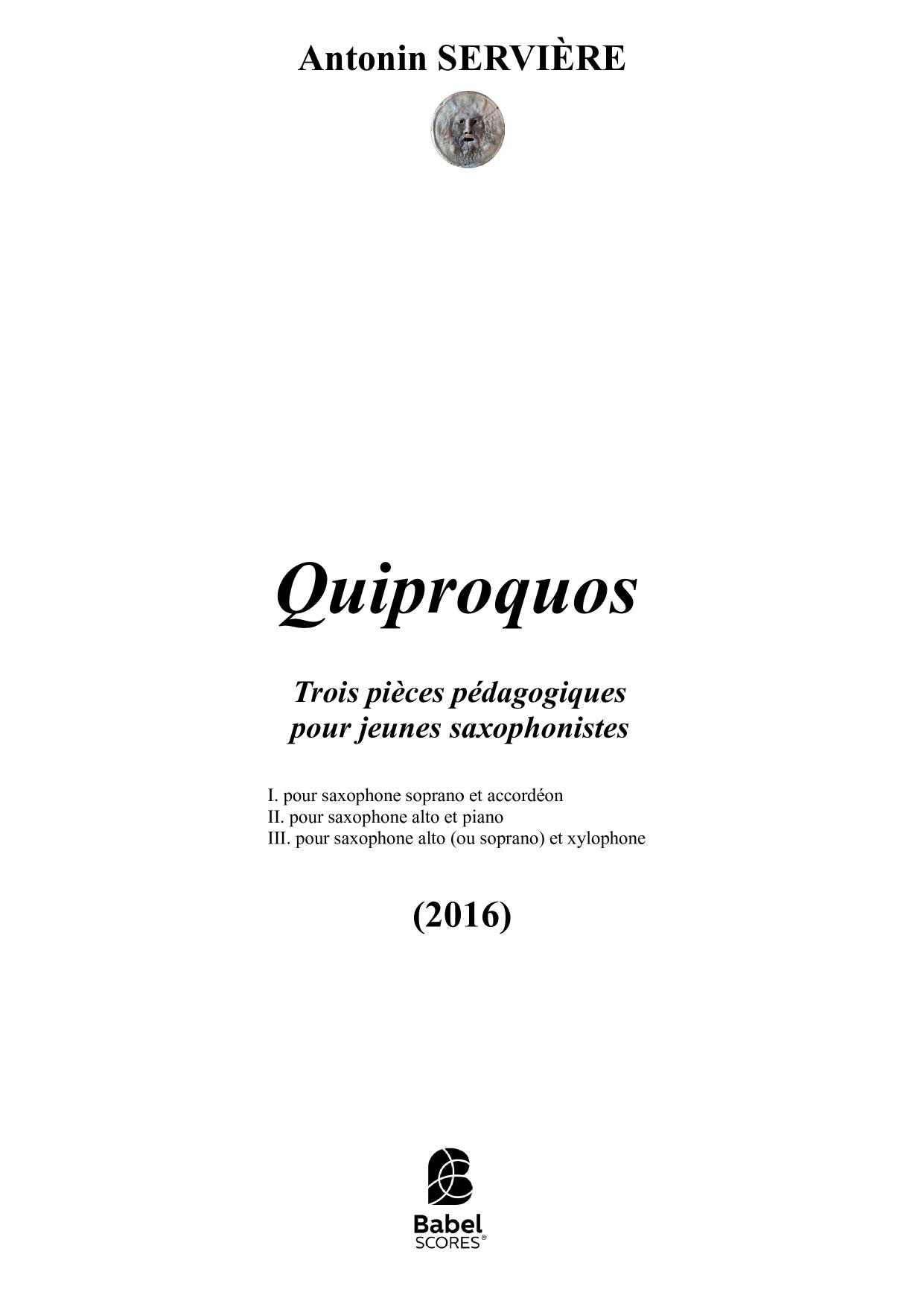 Quiproquos