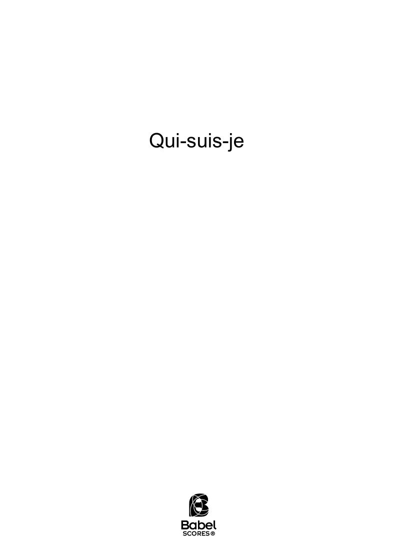 Qui suis je