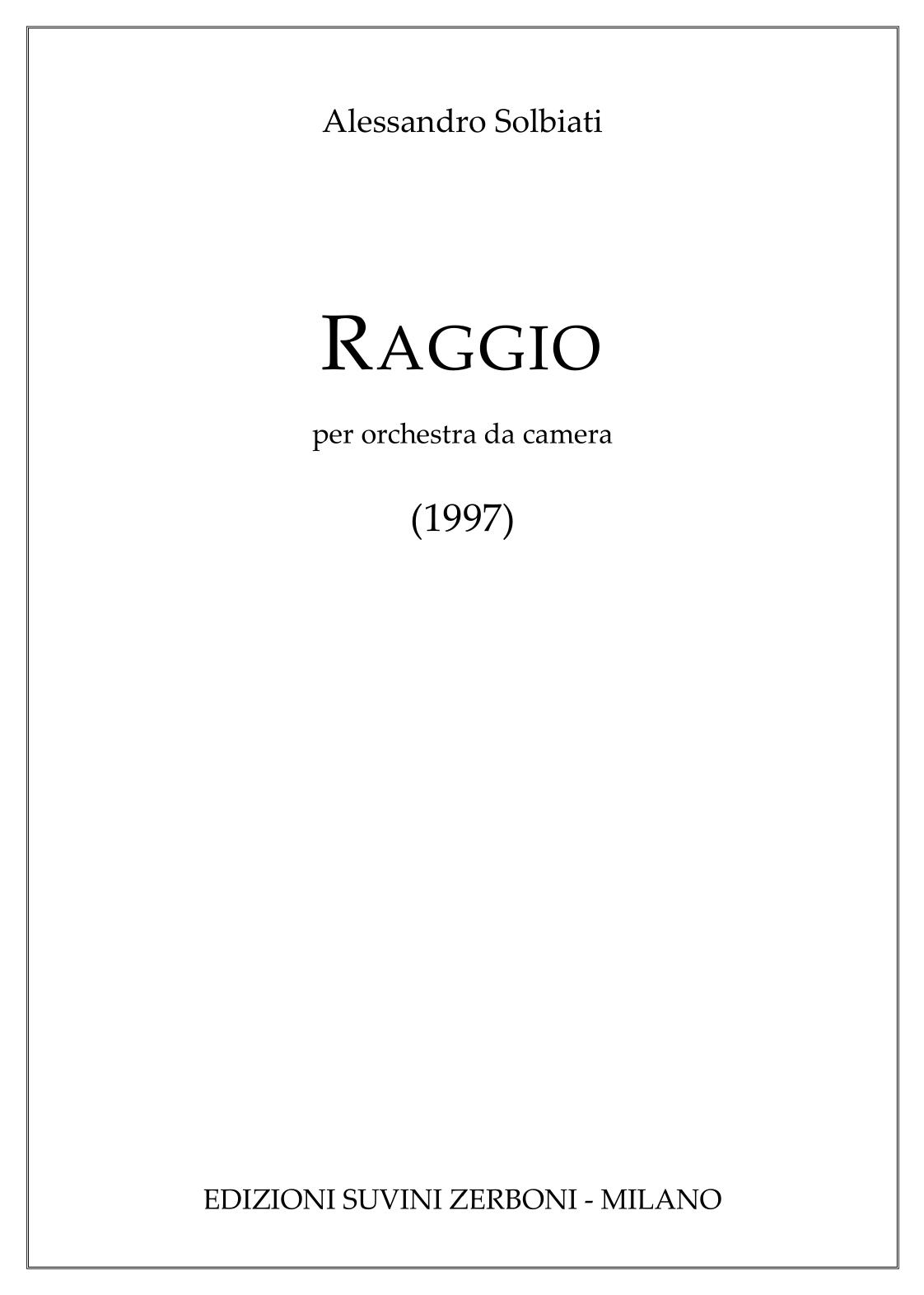 RAGGIO