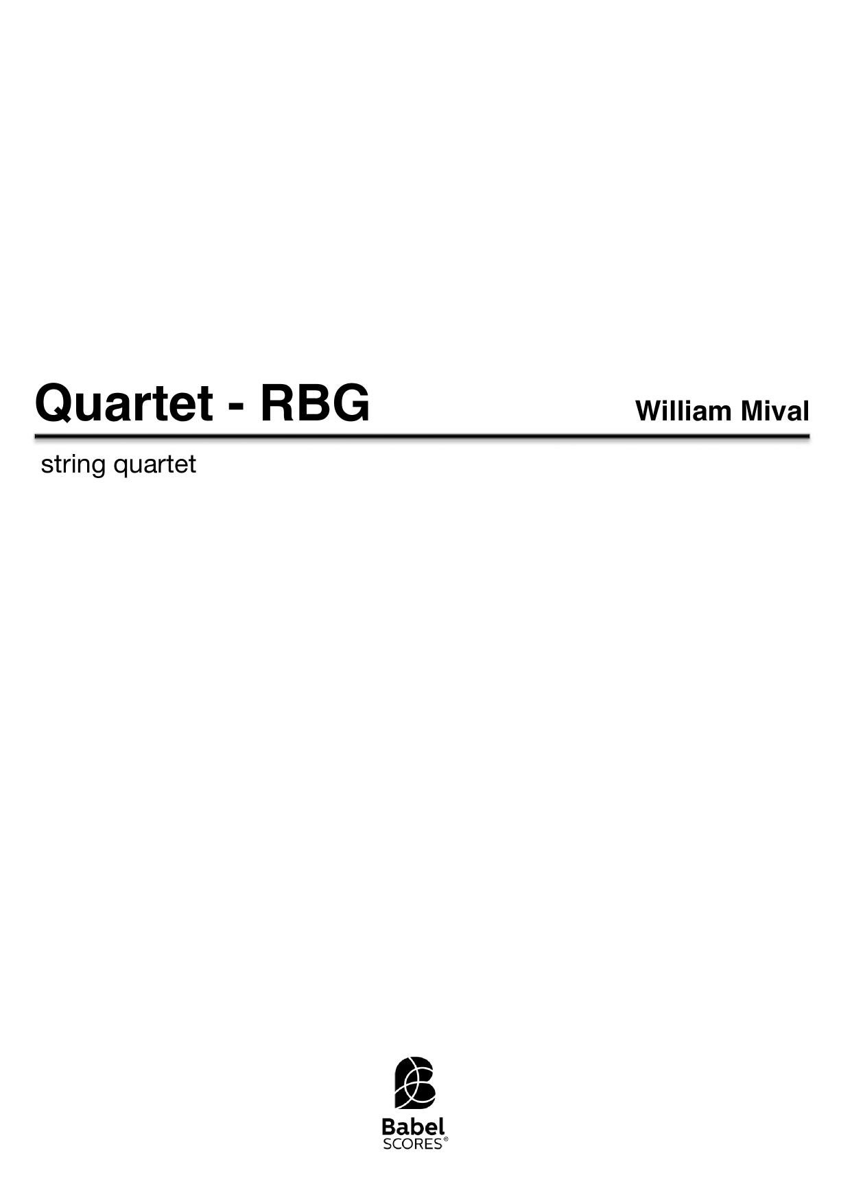 Quartet - RBG
