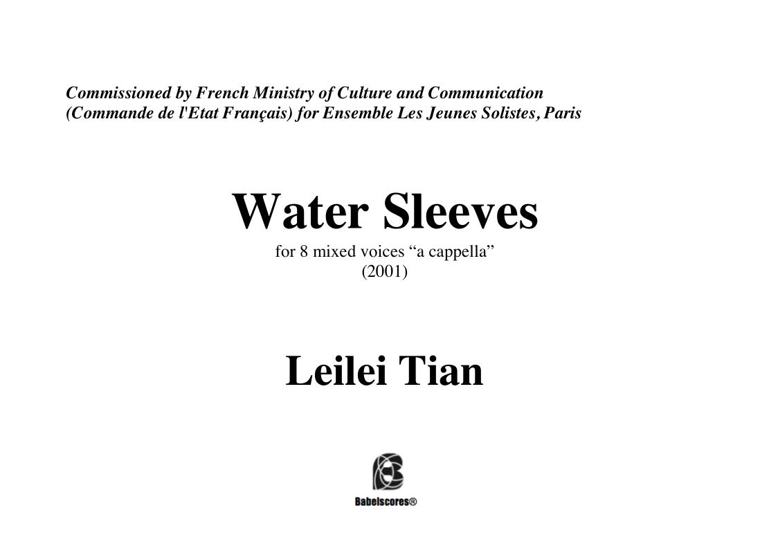 Water sleeves