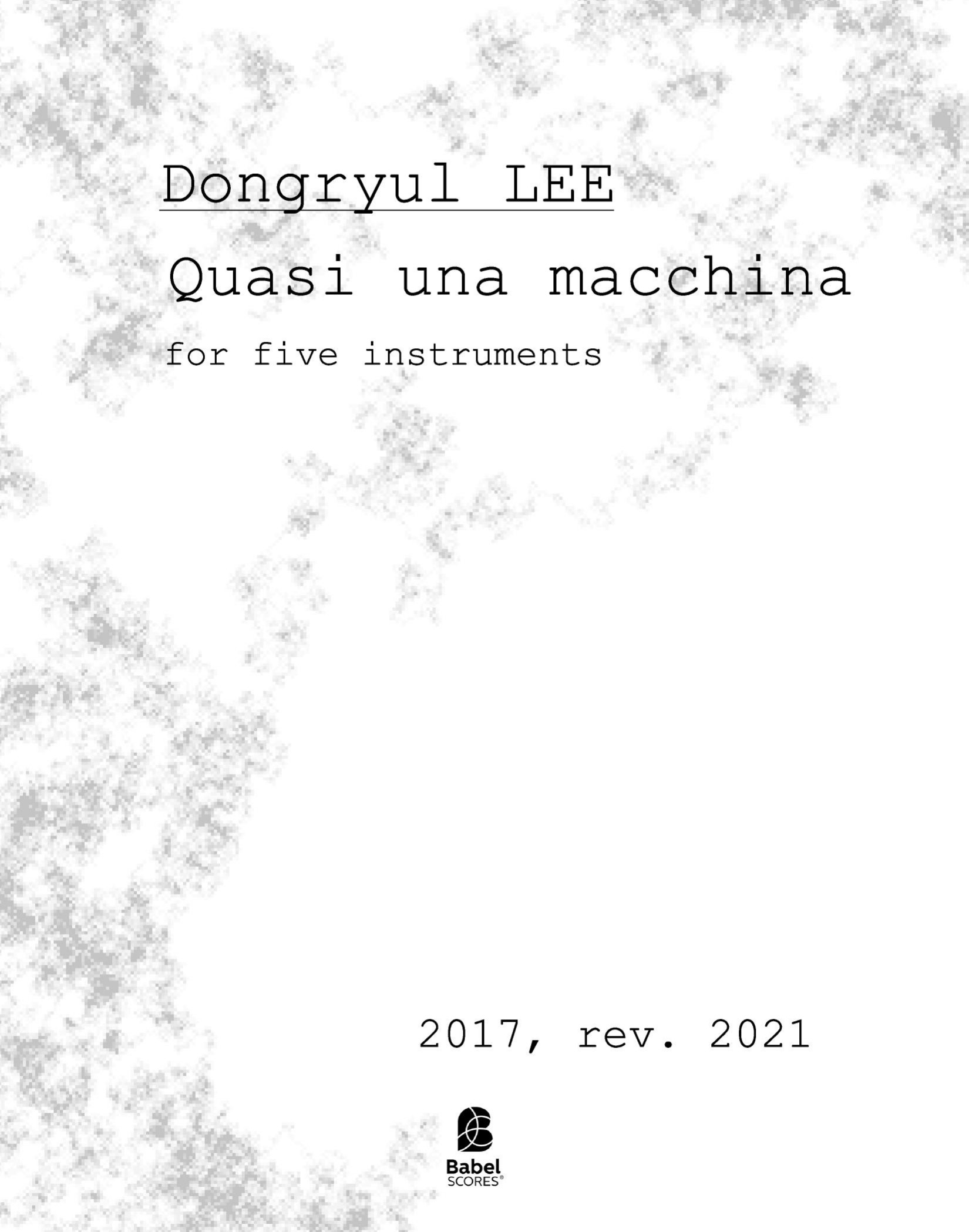 Quasi una macchina