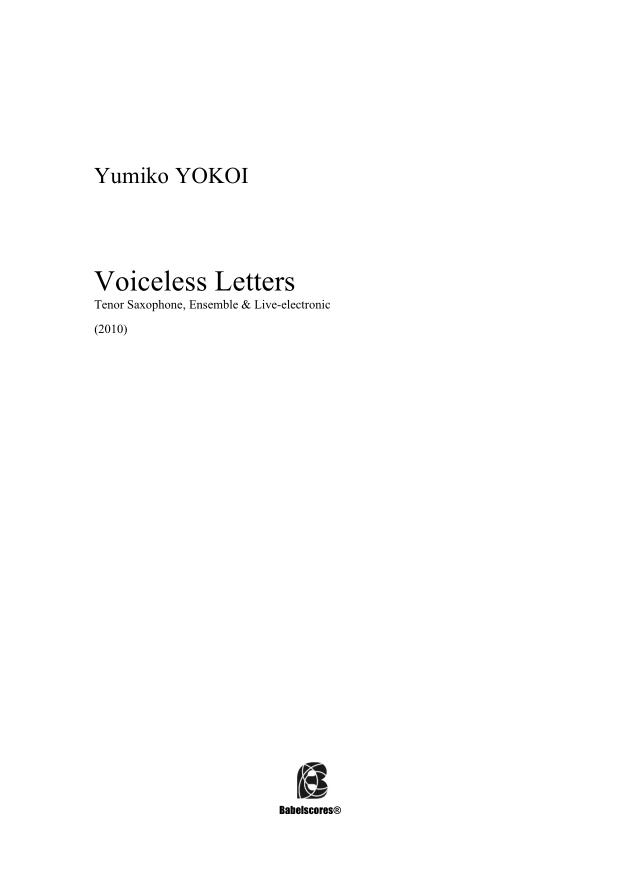 Voiceless Letters