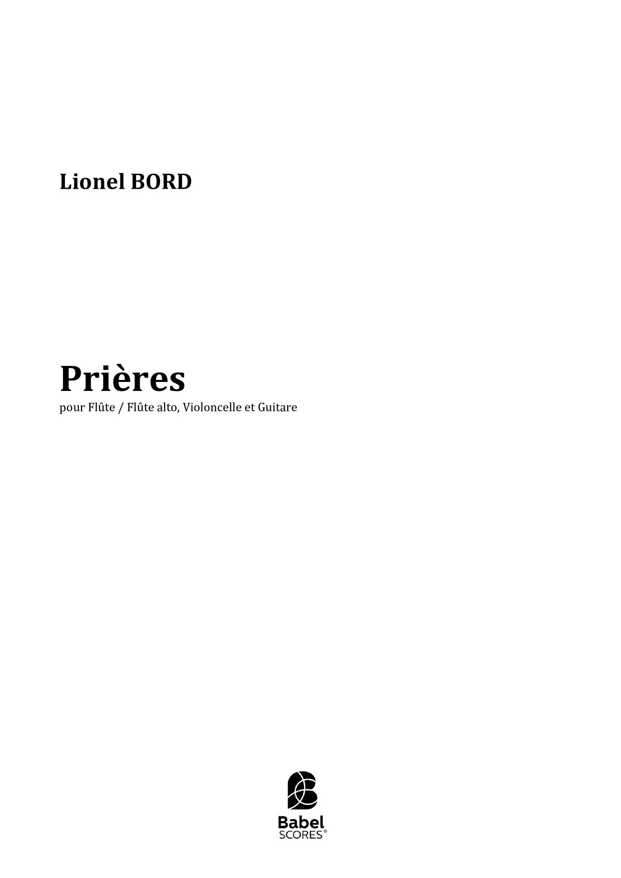 Prières