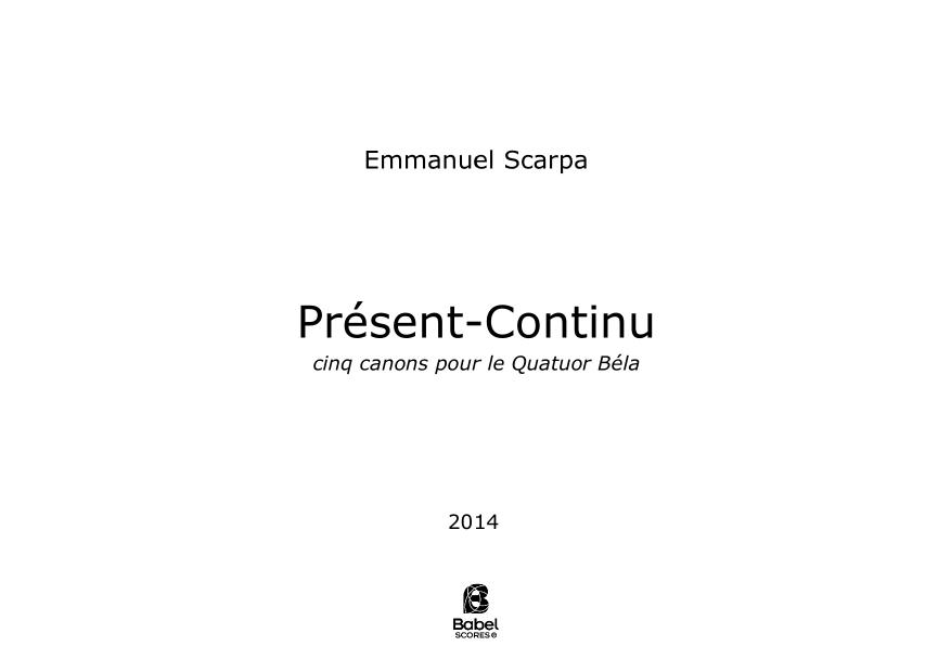 Present Continu