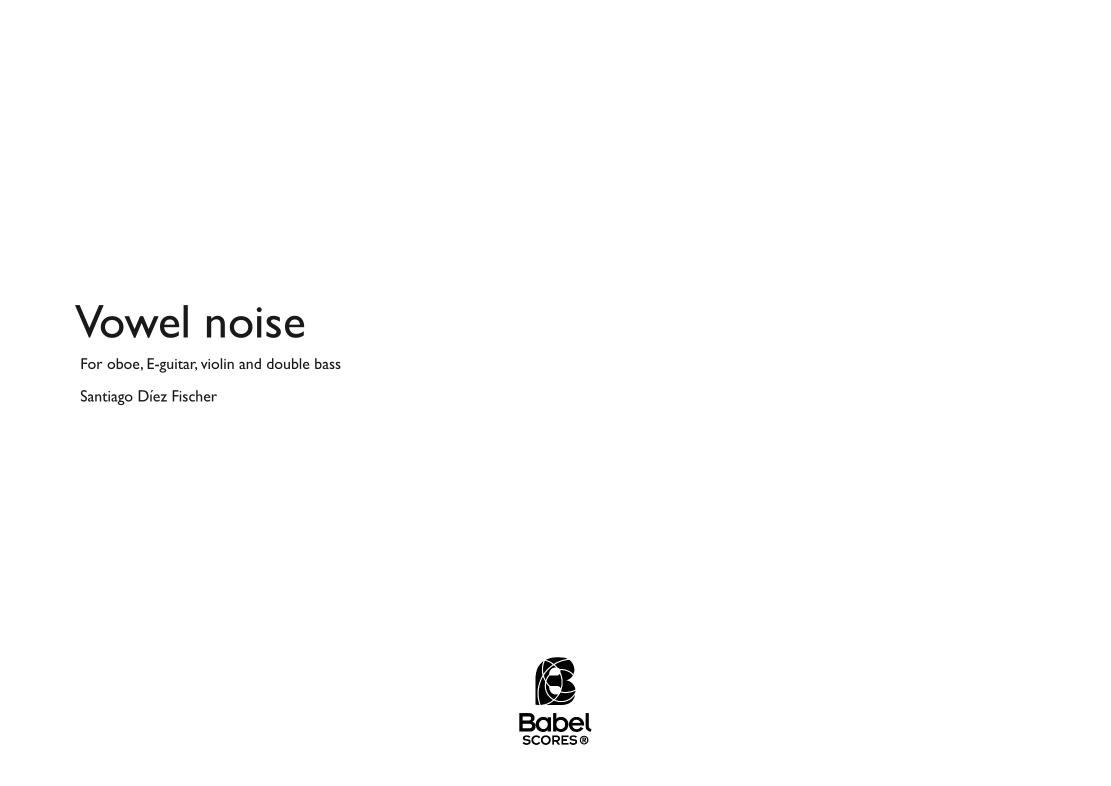 Vowel Noise