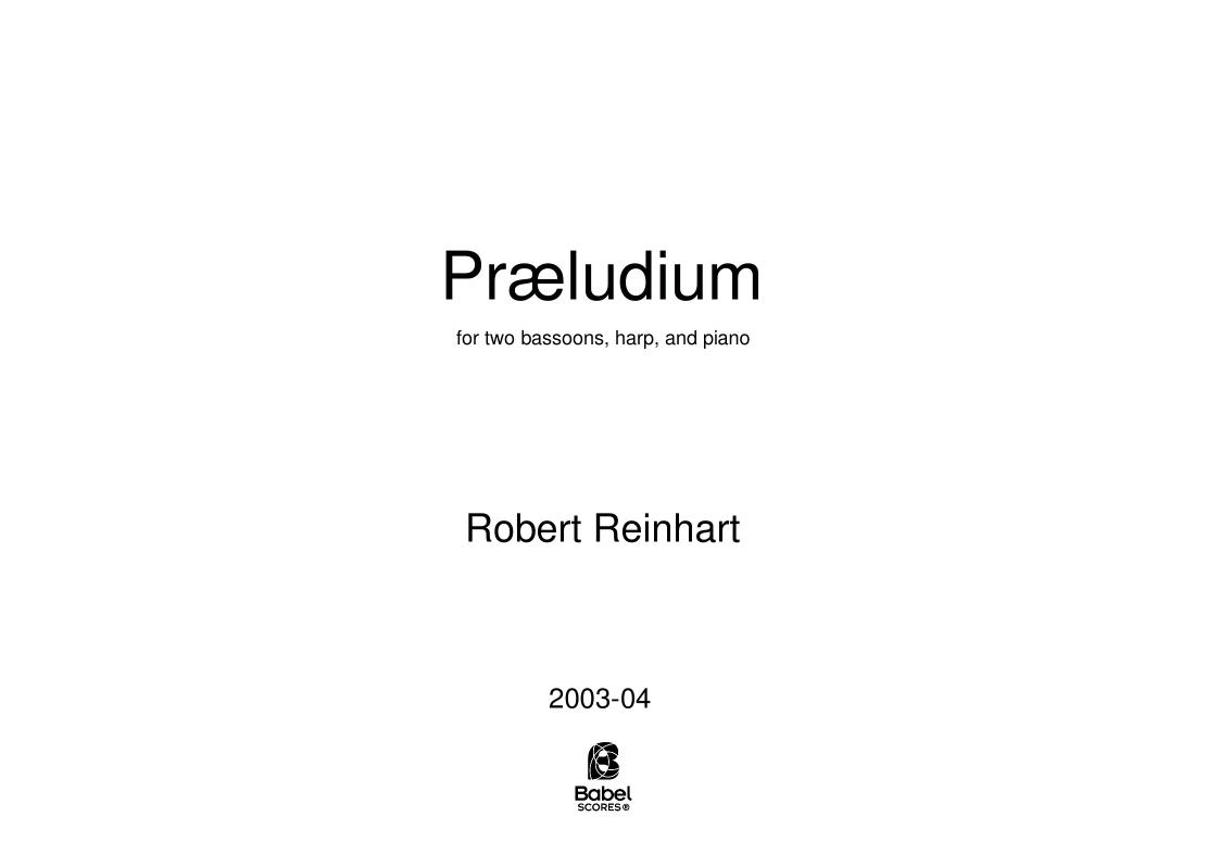 Præludium