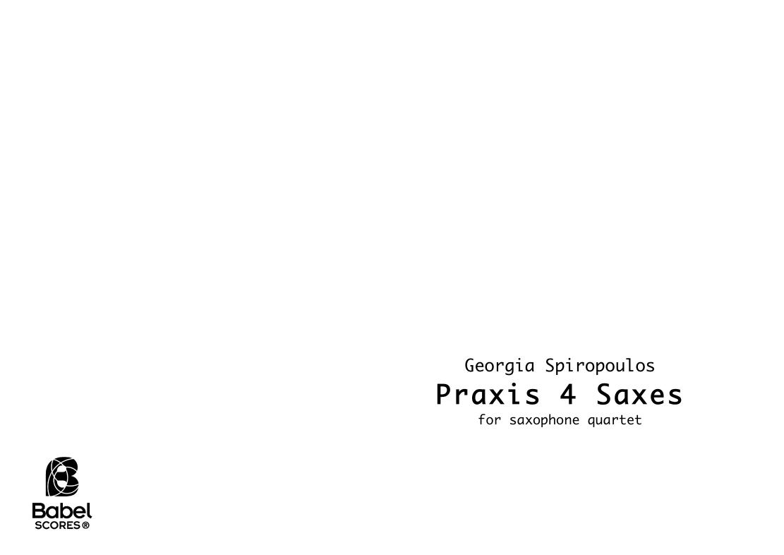 Práxis 4 saxes