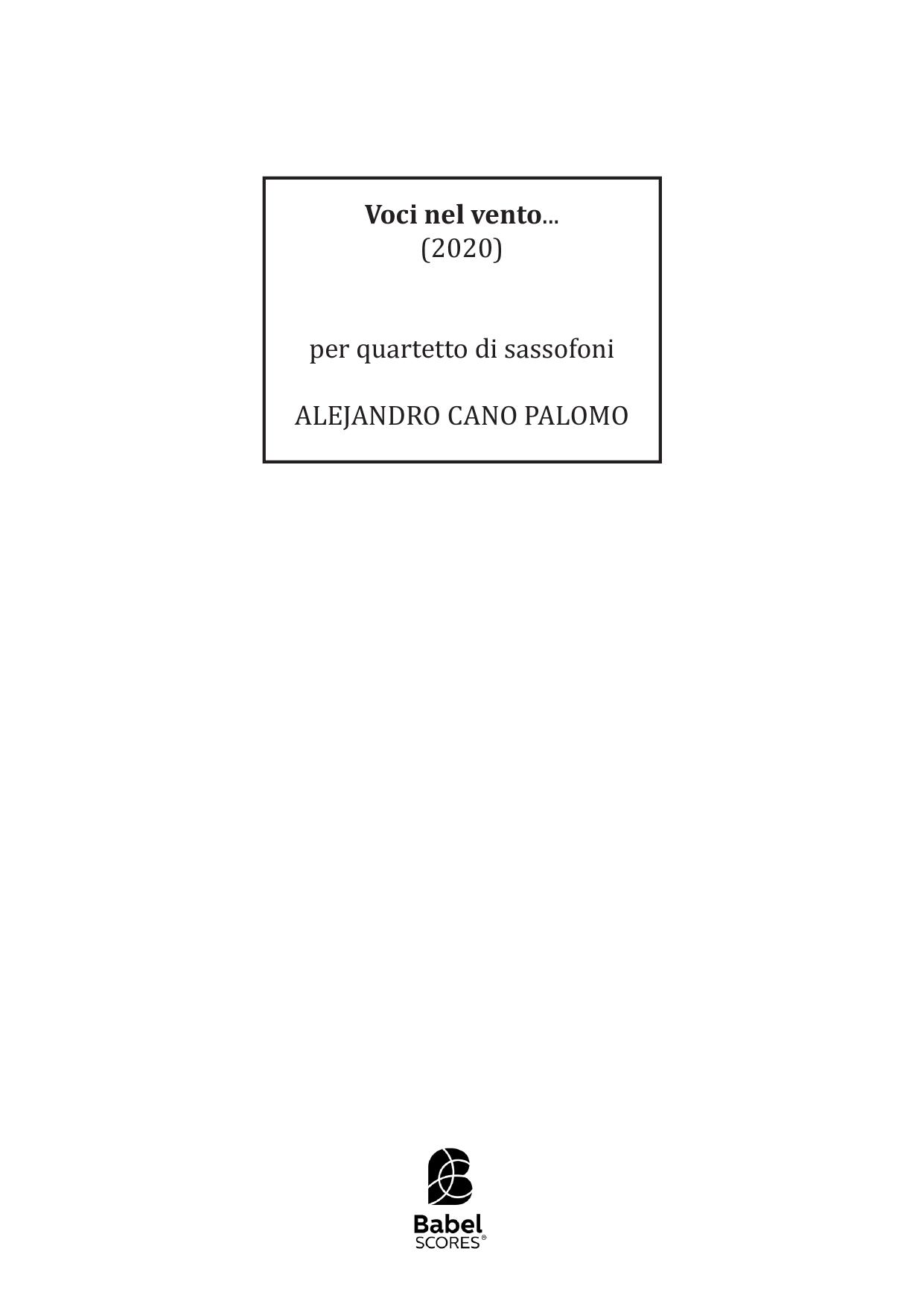 Voci nel vento