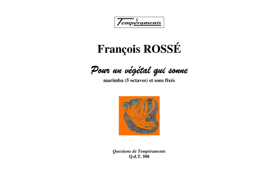 Pour un végétal qui sonne
