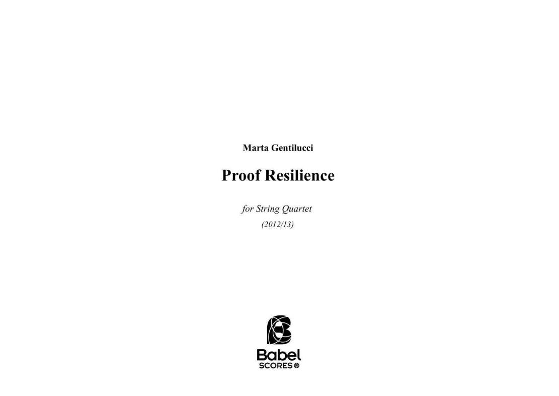 Proof resilience