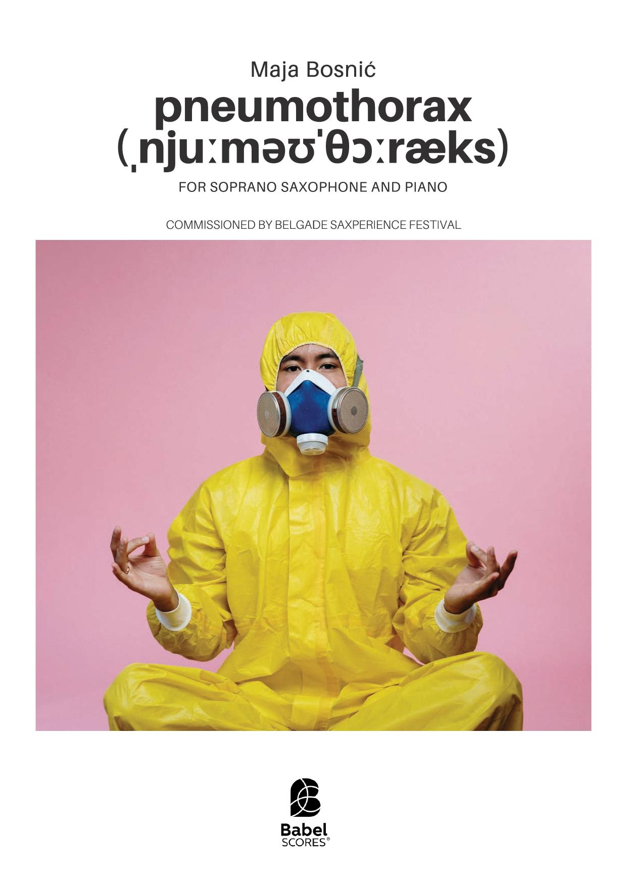 pneumothorax (ˌnjuːməʊˈθɔːræks)