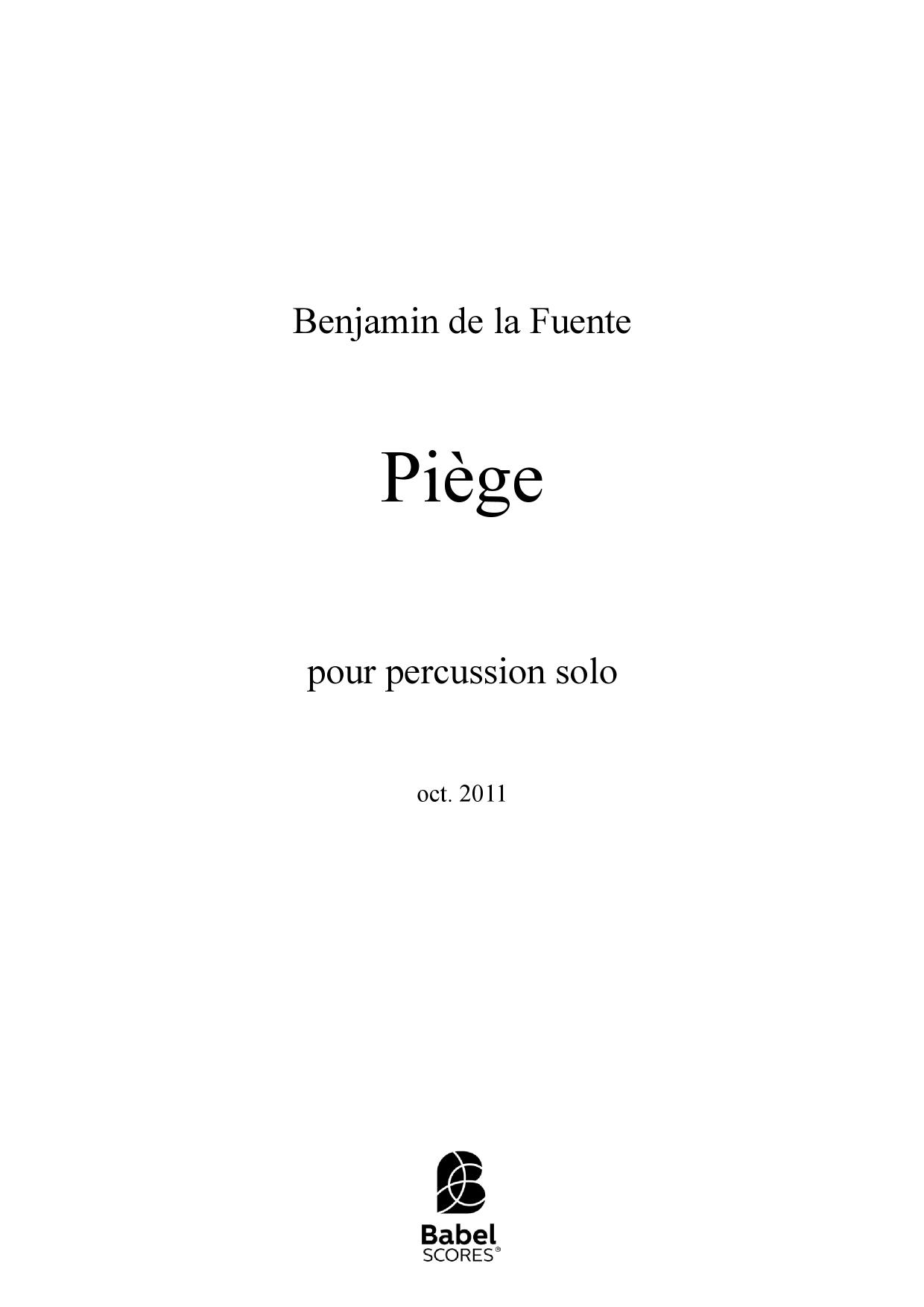 Piège