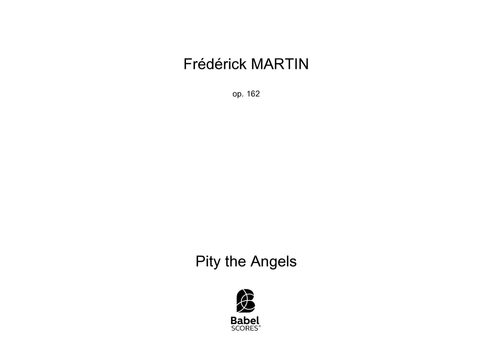 Pity the Angels