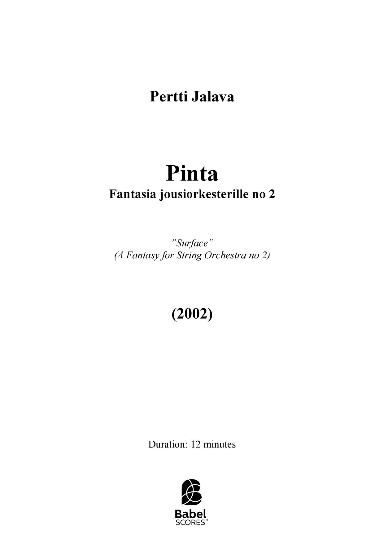 Pinta (Surface)