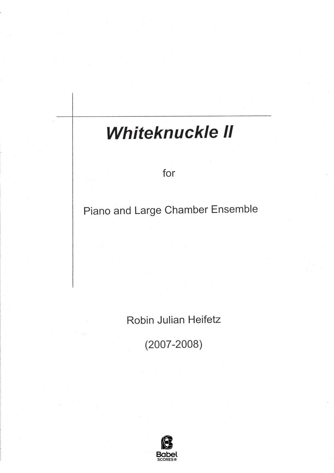 Whiteknuckle II