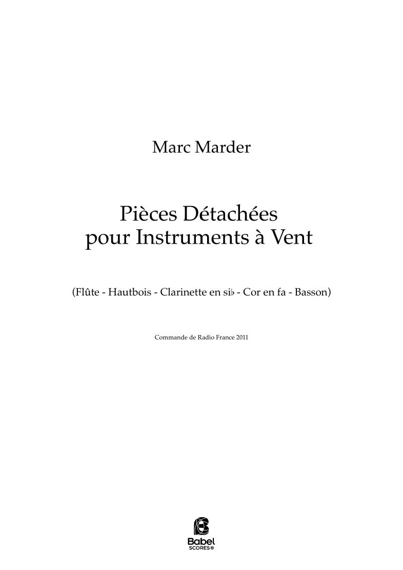 Pièces Détachées Pour Instruments à Vent