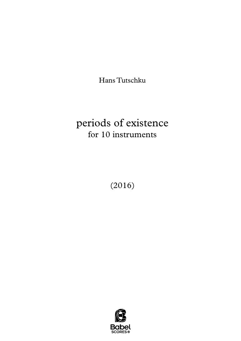 Periods of Existence