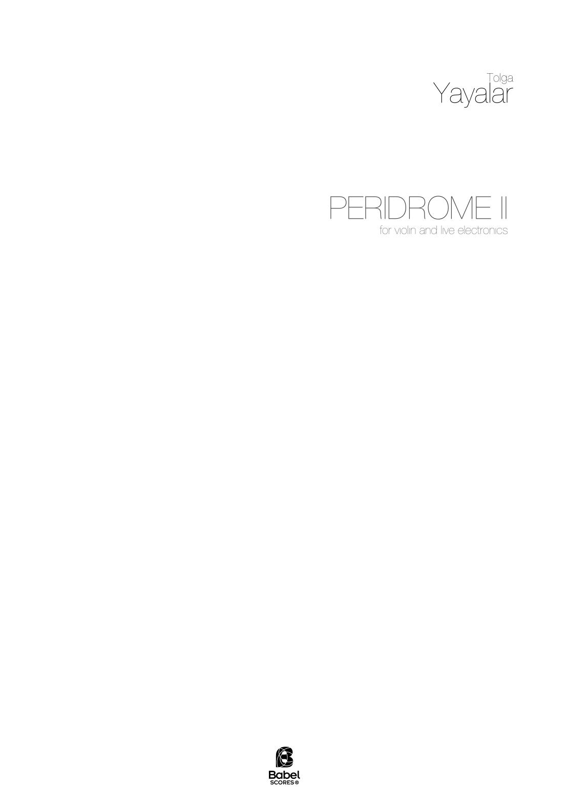 Peridrome