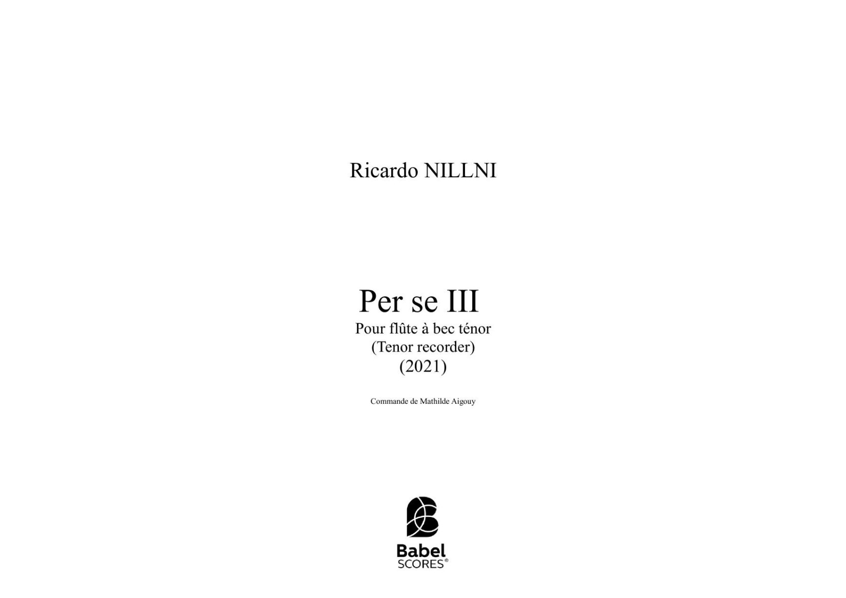 Per se III