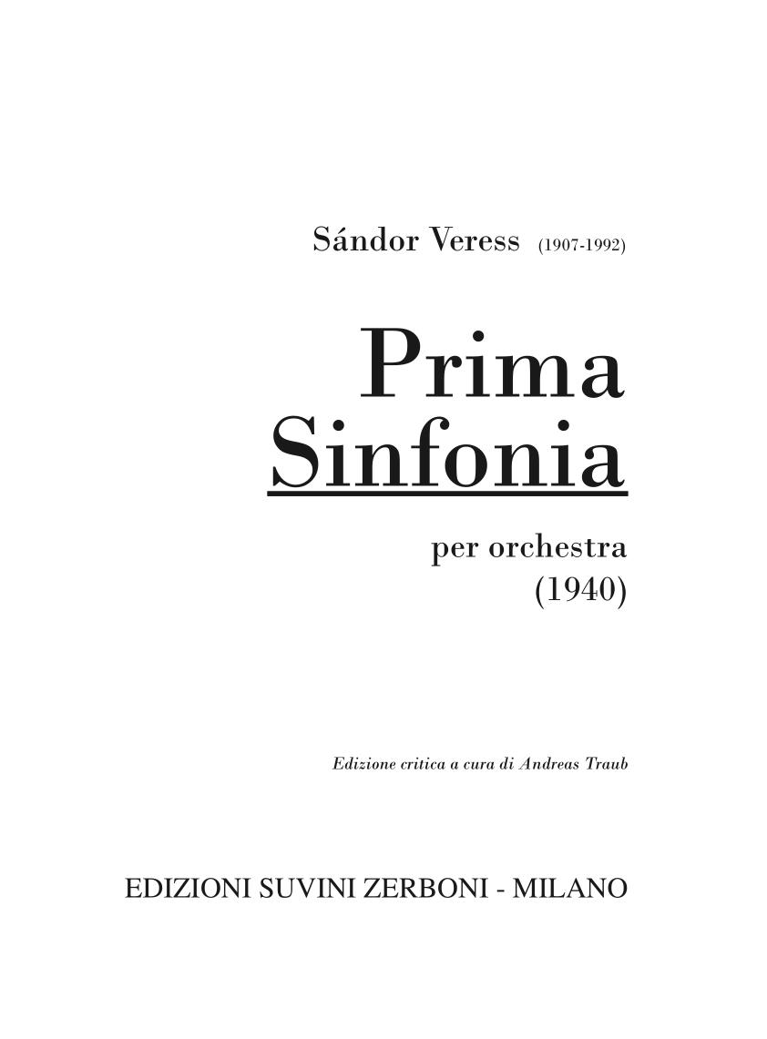 Prima Sinfonia