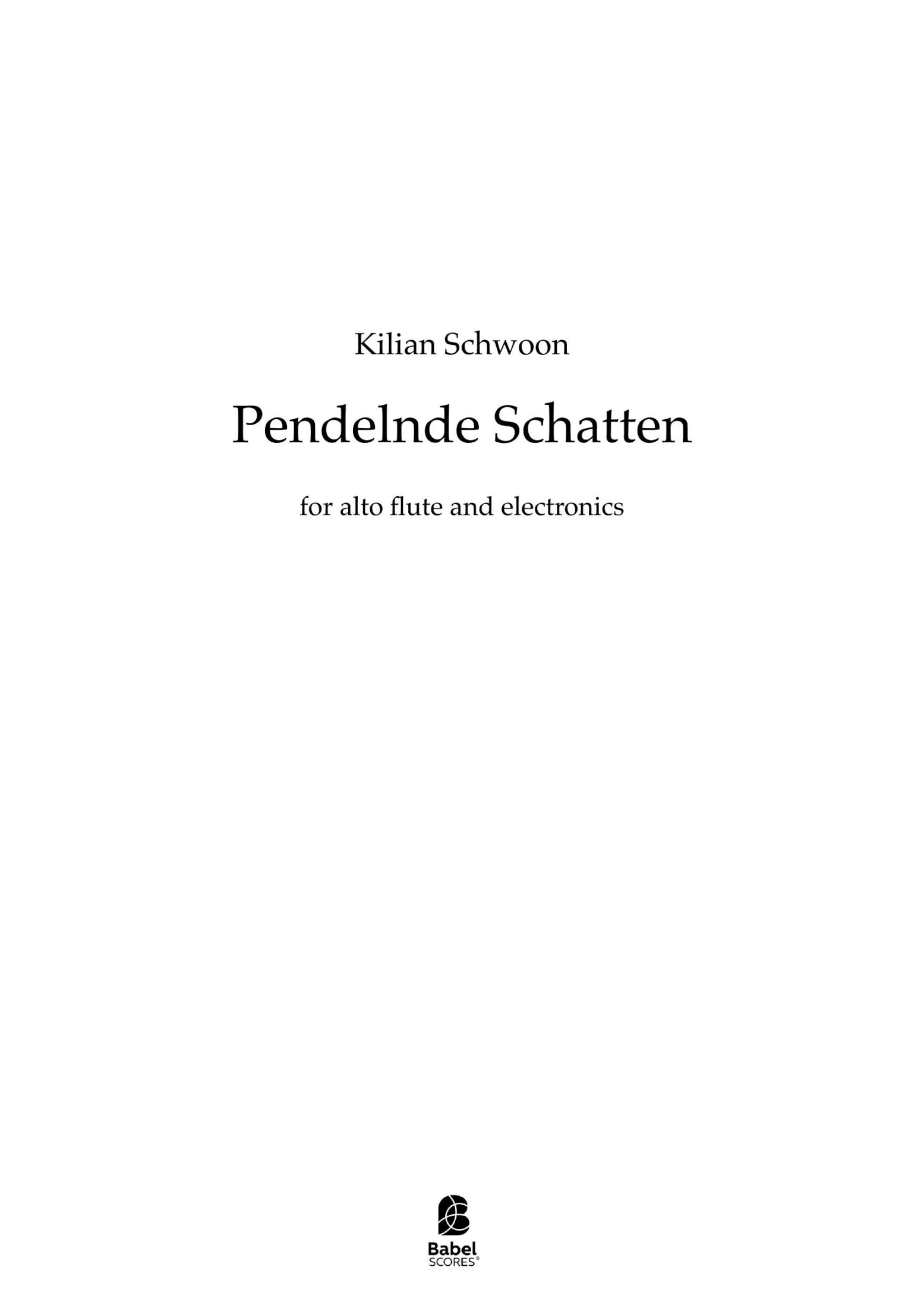 Pendelnde Schatten
