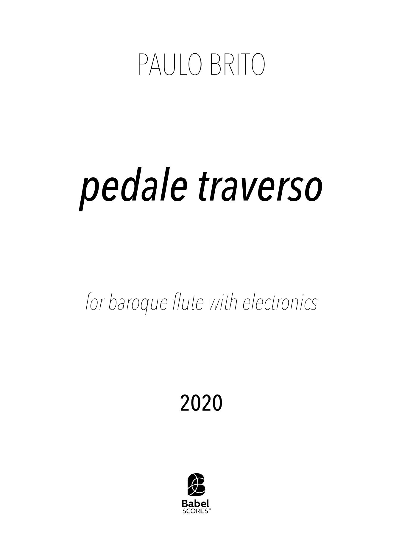 pedale traverso