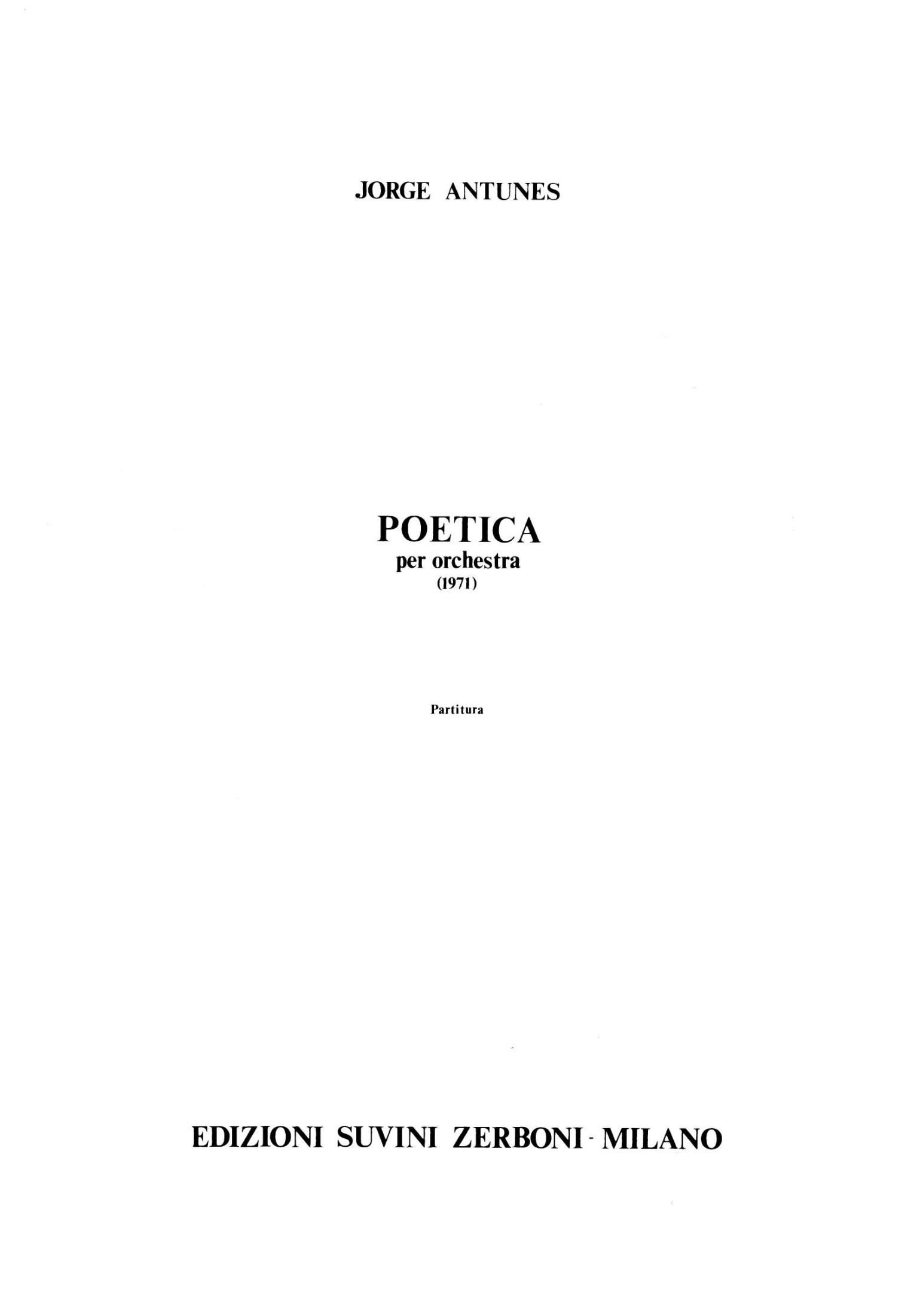 Poetica