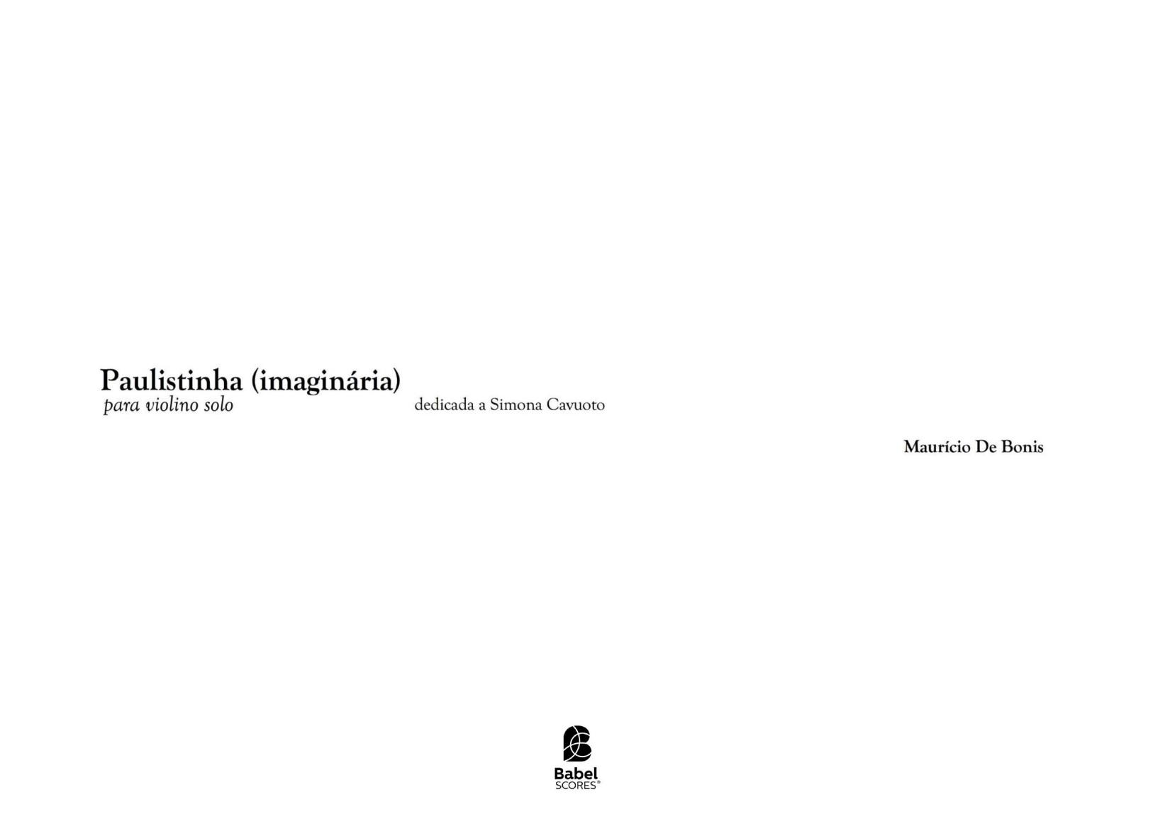 Paulistinha (imaginária)