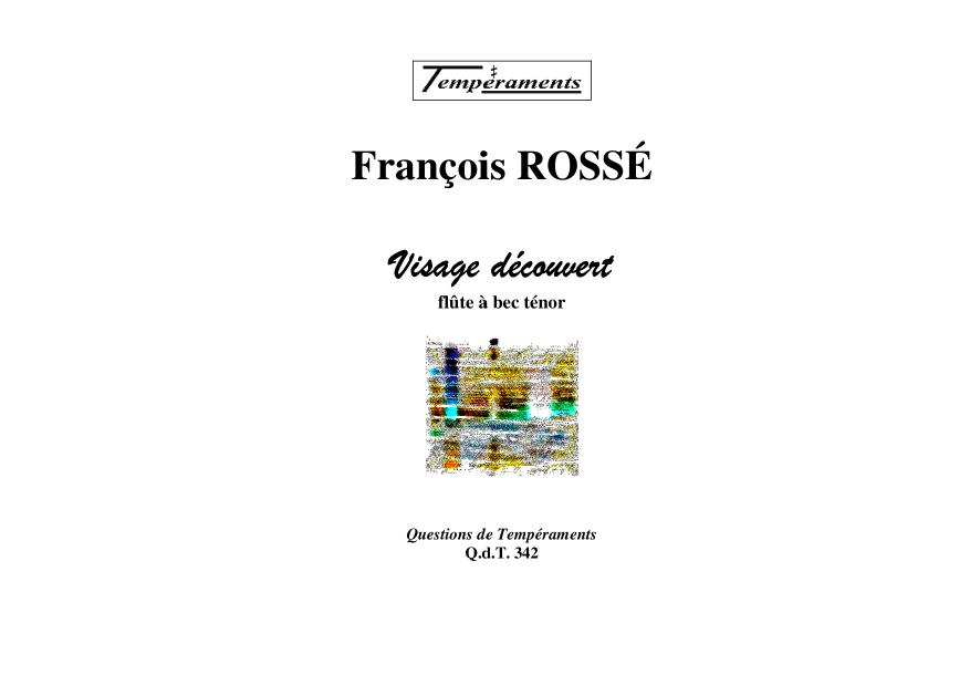 Visage découvert
