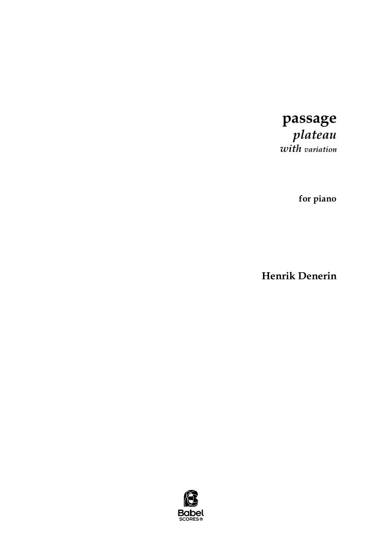 passage - plateau - with variation