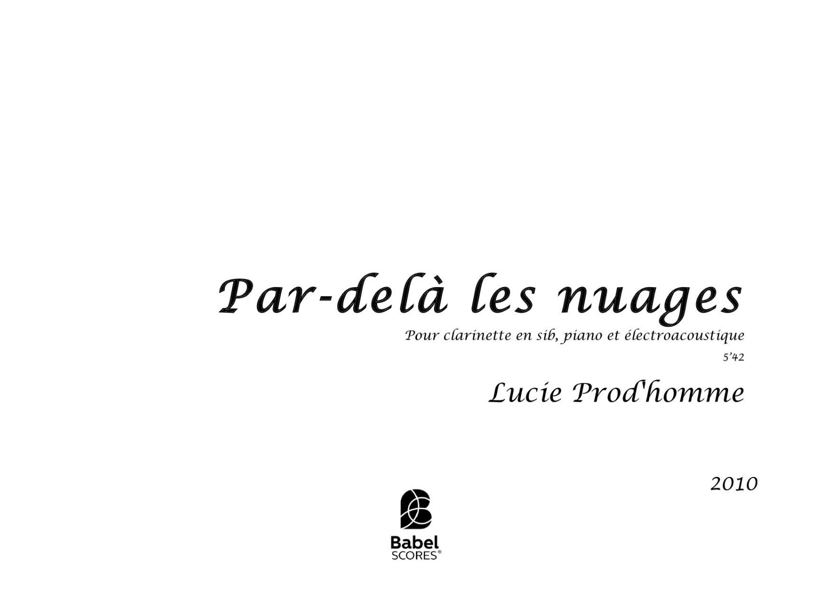 Par-delà les nuages