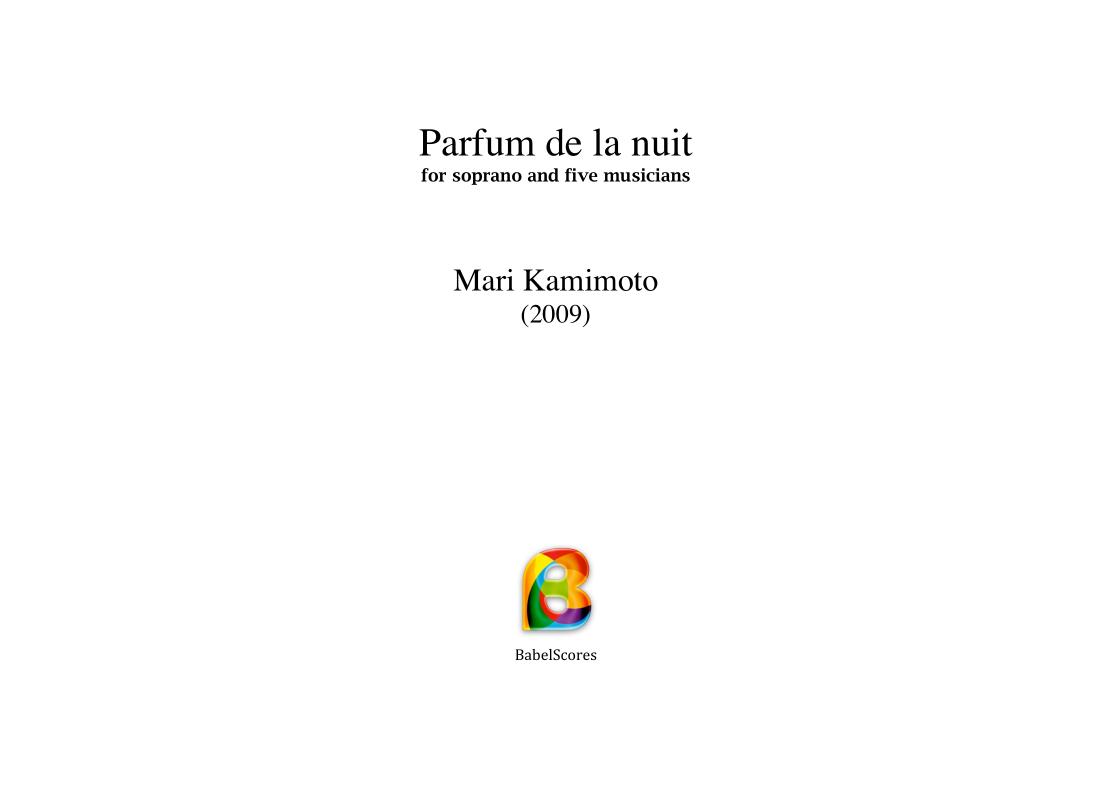 Parfum de la Nuit