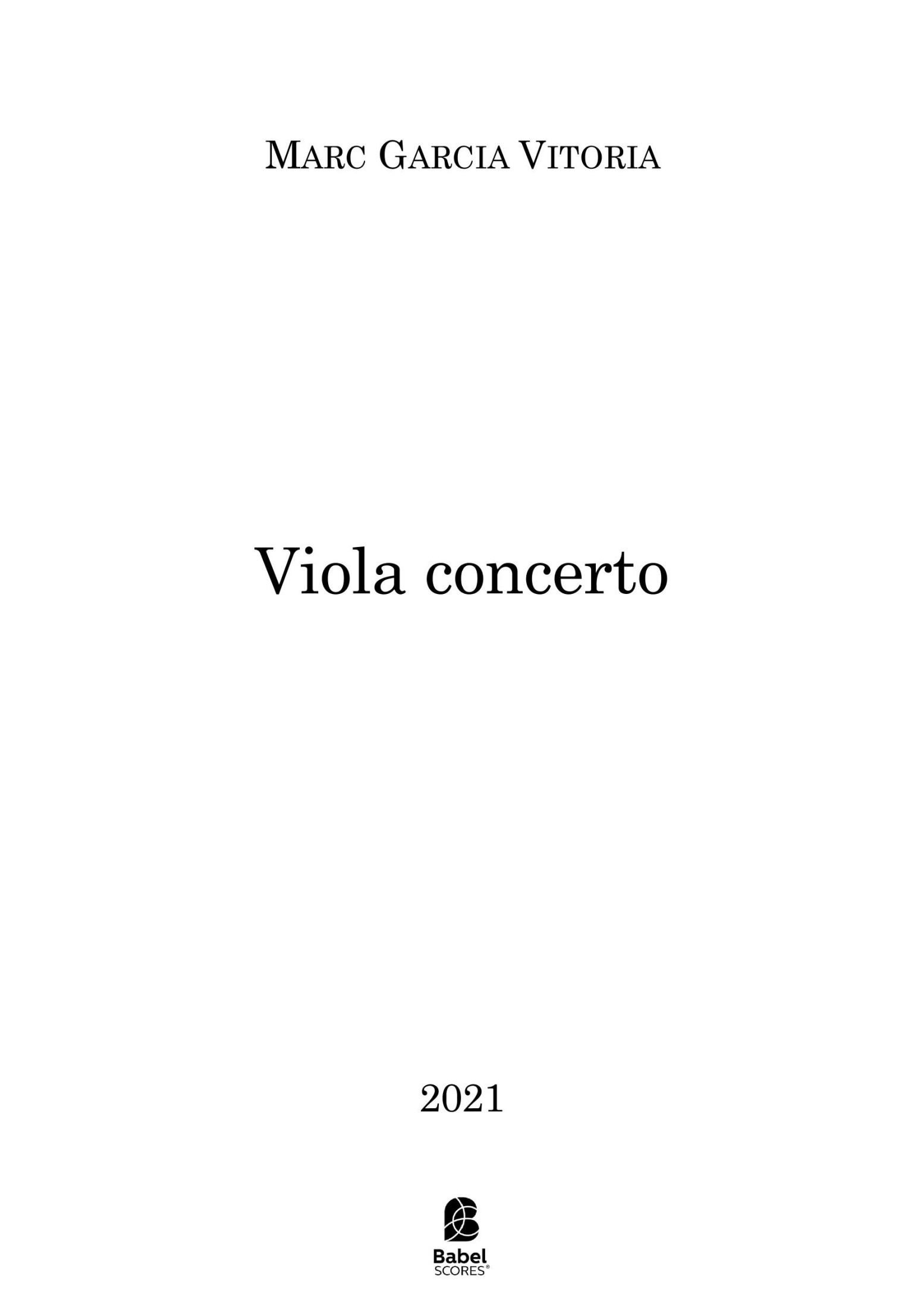 Viola Concerto