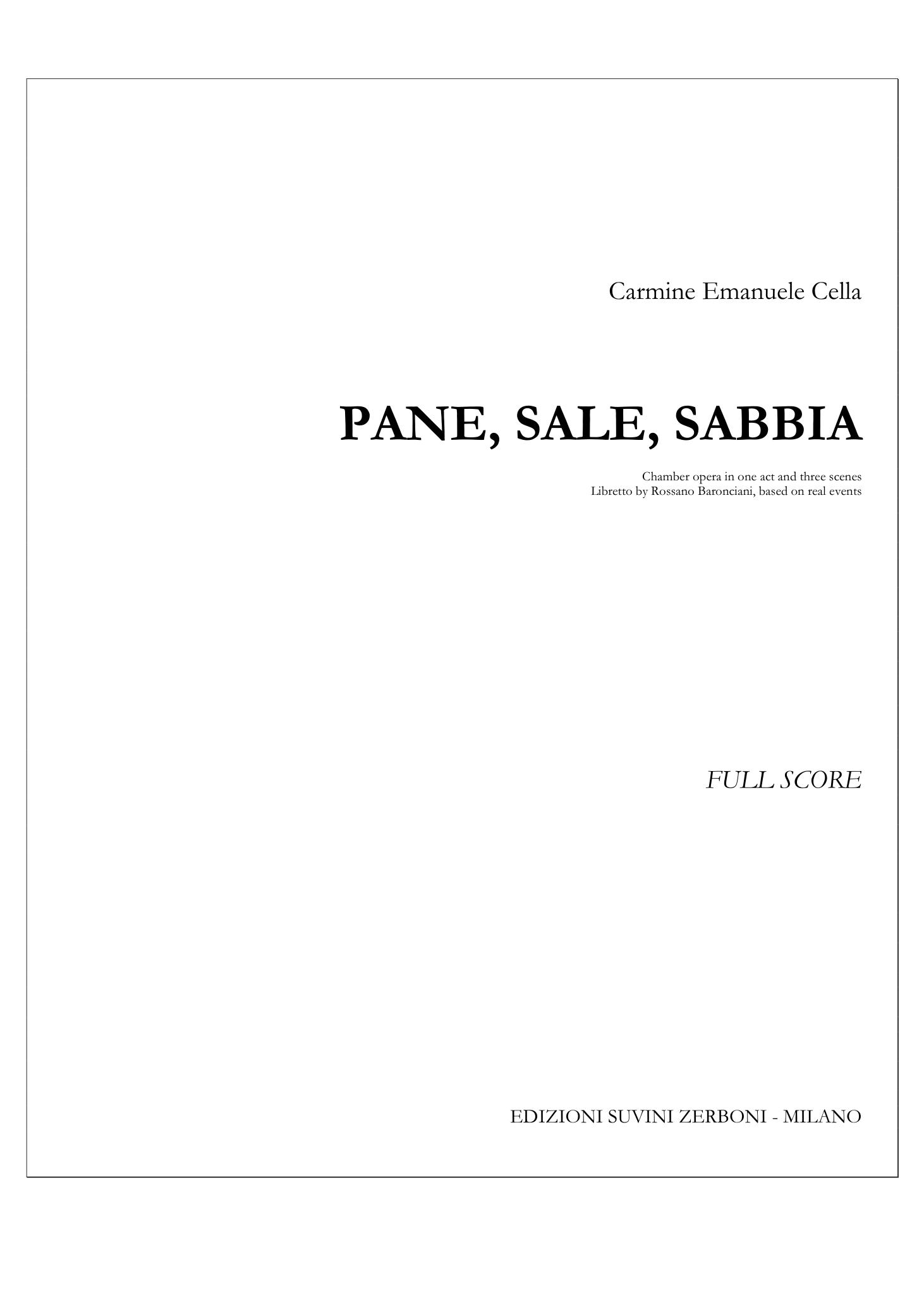 Pane, sale, sabbia