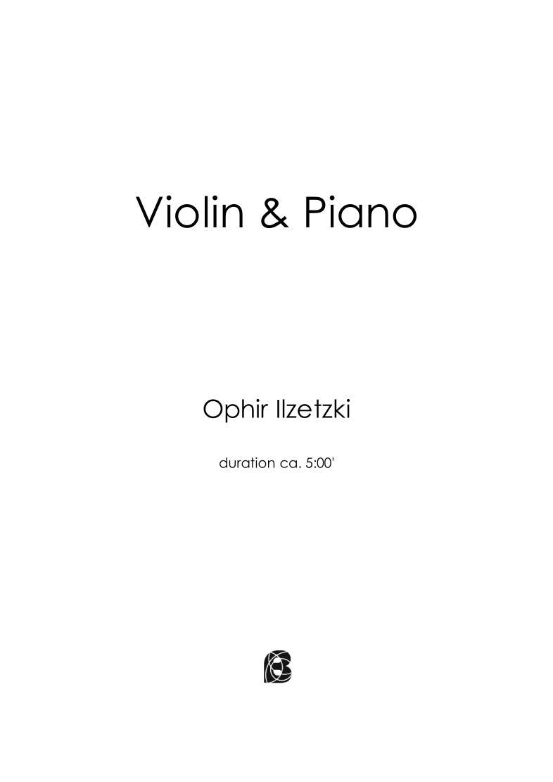 Violin and Piano