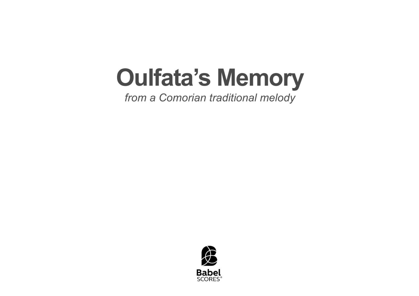 Oufata's Memory