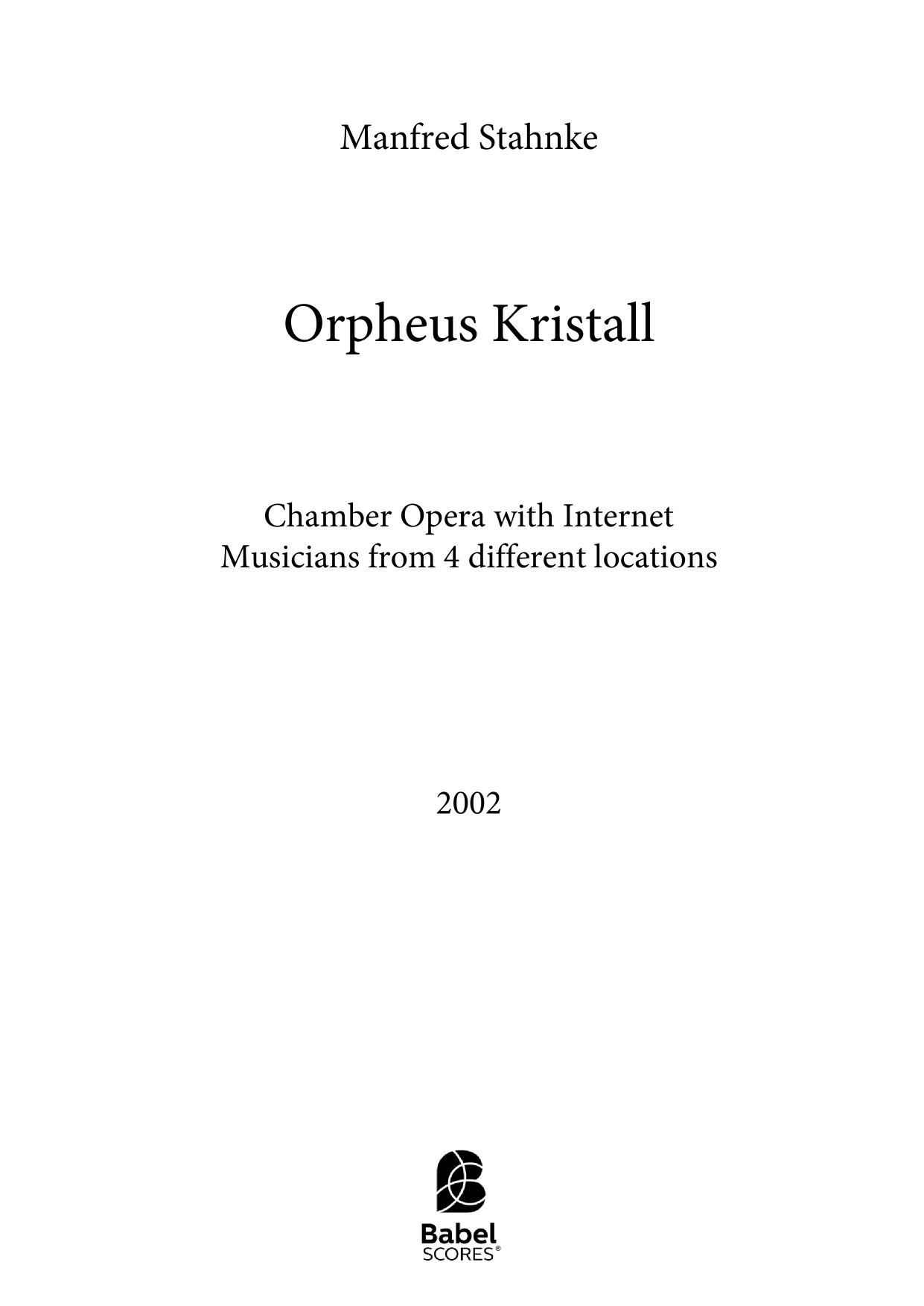 Orpheus Kristall
